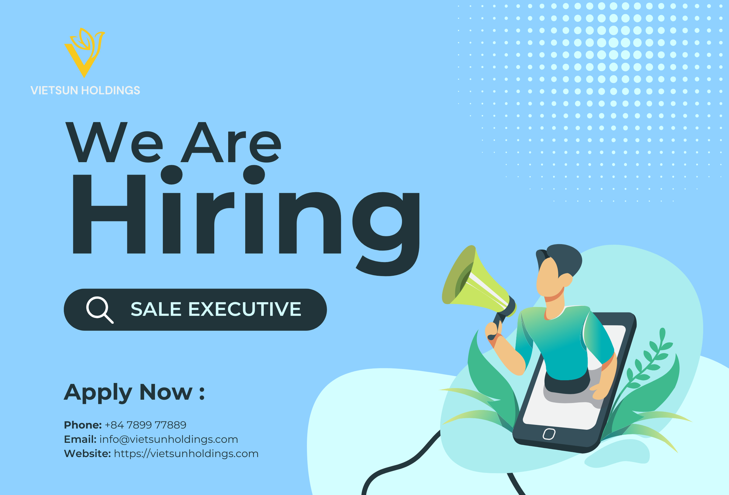 توظيف مندوب مبيعات – دخل غير محدود