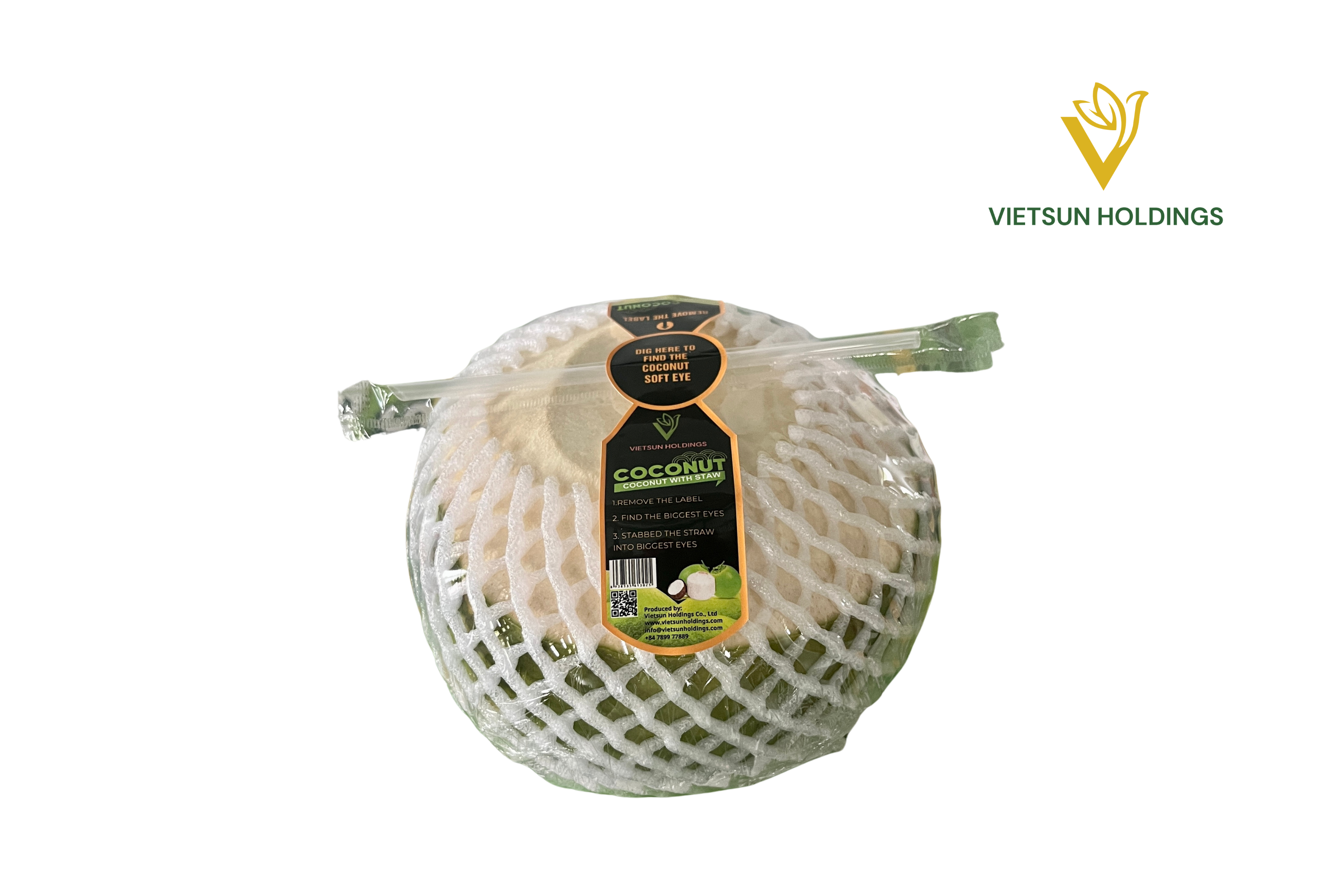 جوز الهند المُشذَّب الأخضر