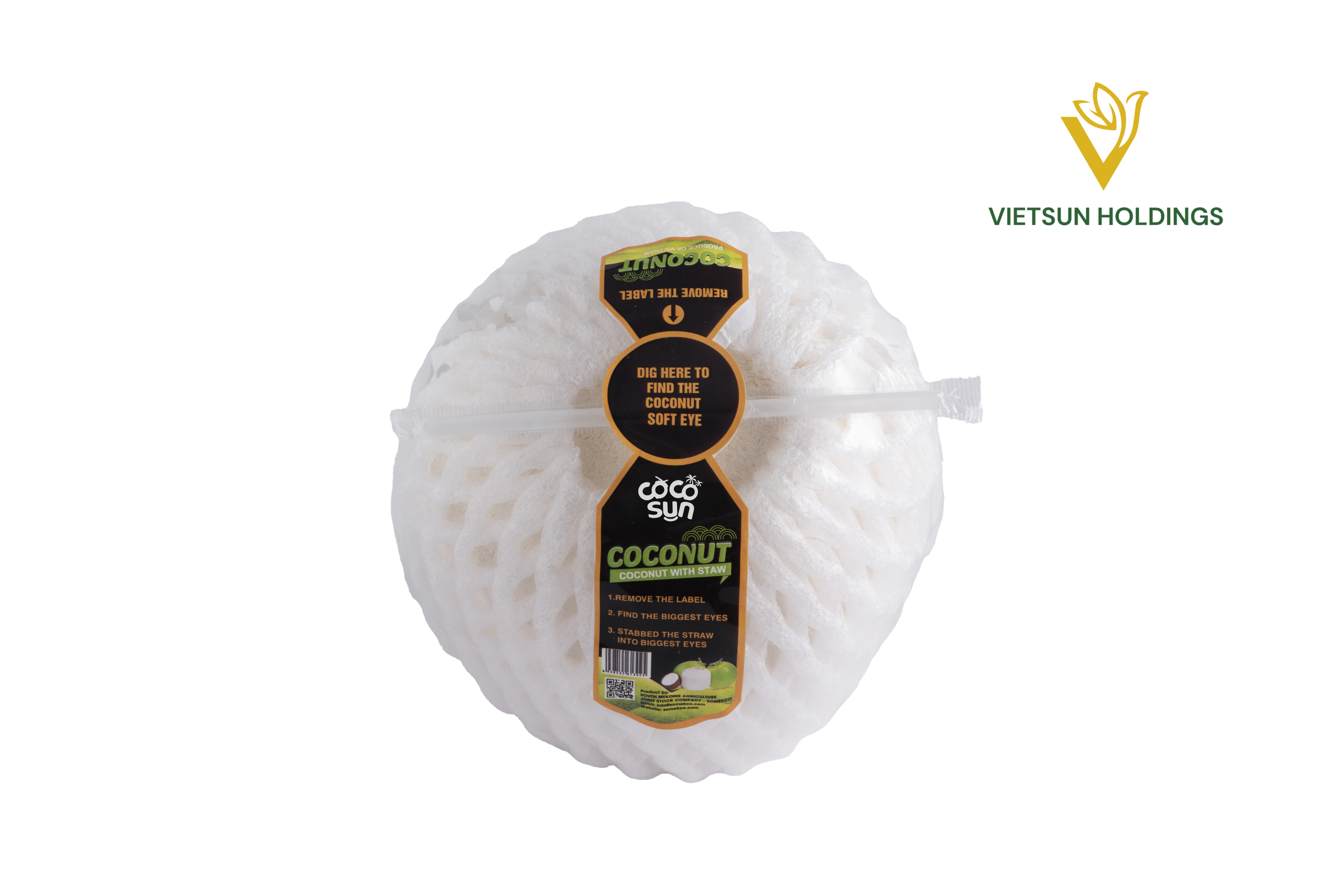 جوز الهند الماسي مع شفاطة