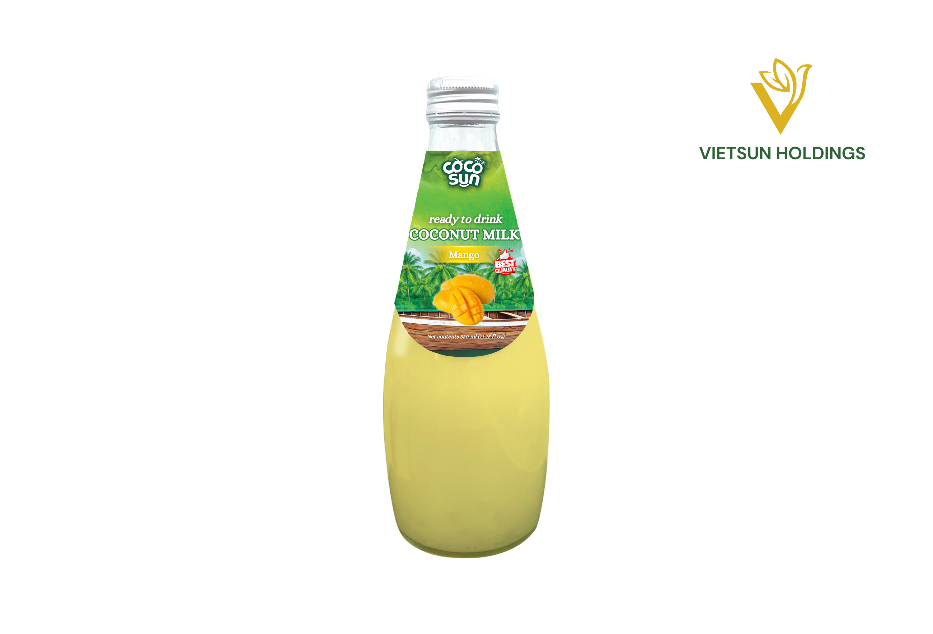 حليب جوز الهند – نكهة المانجو