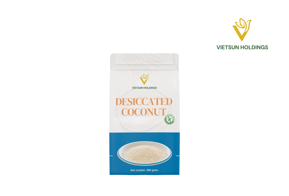 جوز الهند المجفف منخفض الدسم – درجة ناعمة