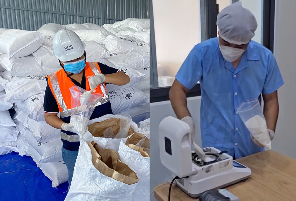 جوز الهند المجفف عالي الدسم – درجة متوسطة